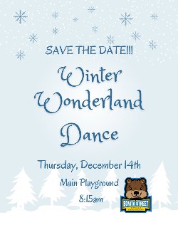 Winter show flyer